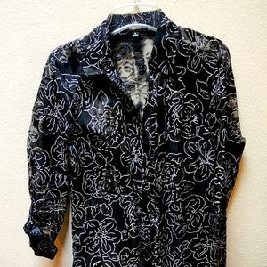 Beautiful Designer Cover Blouse Sz Med